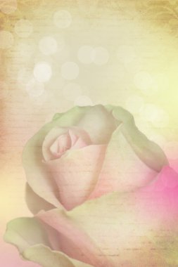 Vintage Roses Background clipart