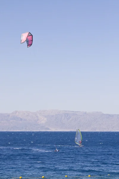 Power kite & windsurf Fotos De Bancos De Imagens Sem Royalties