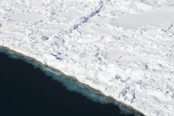 Hielo marino en la Antártida — Foto de Stock
