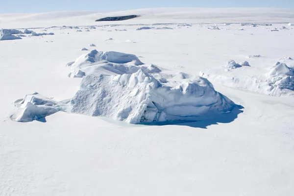 Hielo marino en la Antártida Fotos de stock libres de derechos