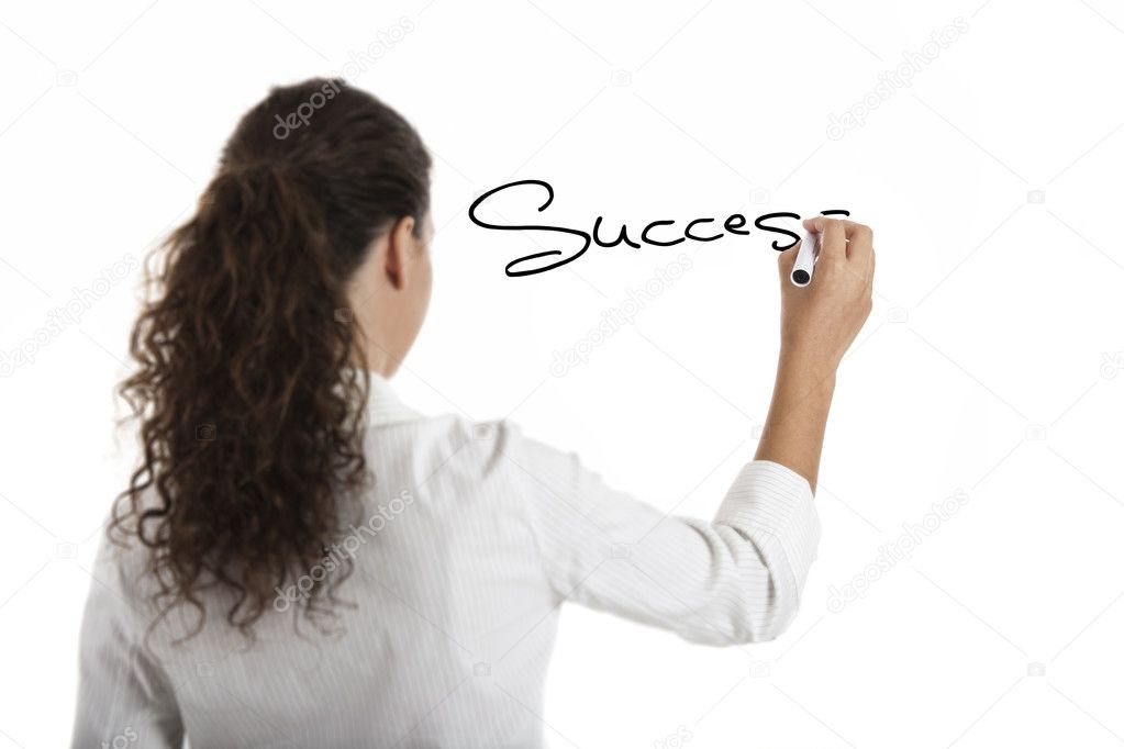 Drawing the word Sucess