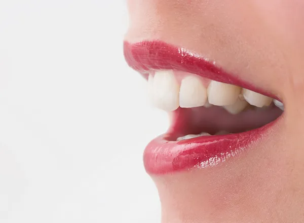 Rode lippenstift — Stockfoto