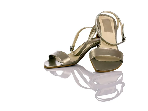Weibliche Sandalen — Stockfoto