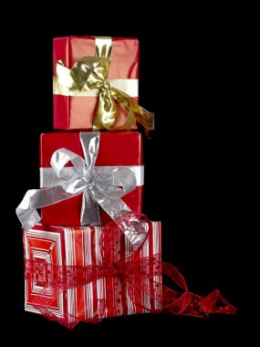 Gift boxes clipart