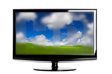 Lcd TV clipart