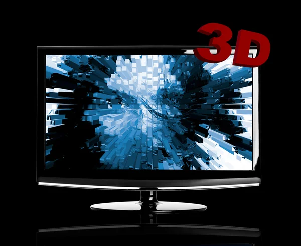 3D tv — стоковое фото