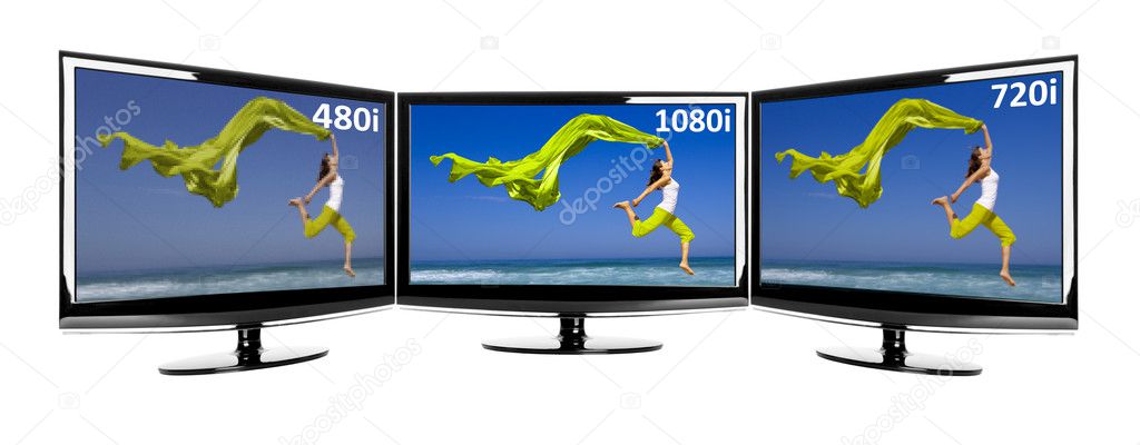 Comparison between 3 TV