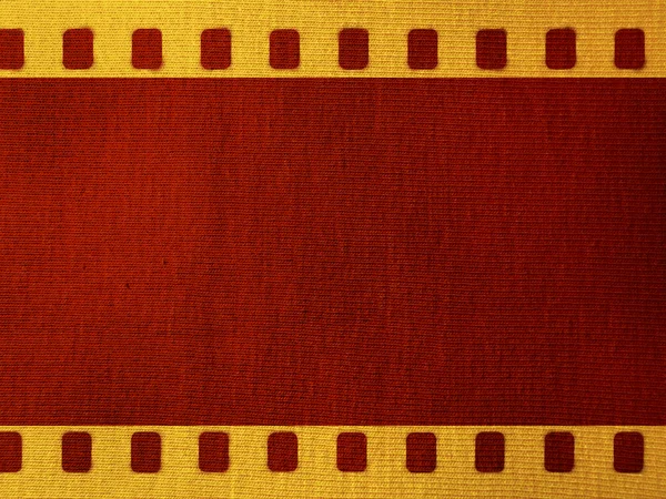 Kırmızı Bir Arka Plan Üzerinde Bir Kamera Rulo Çizimi — Stok fotoğraf