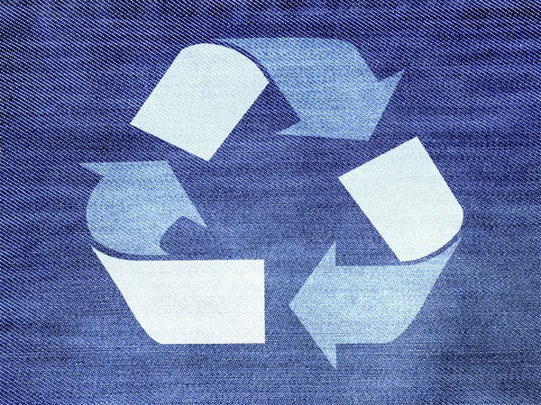 回收符号 — 图库照片