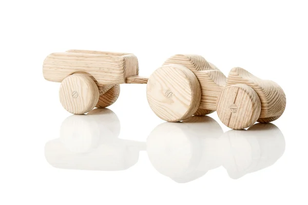 Дерев'яні іграшки — стокове фото