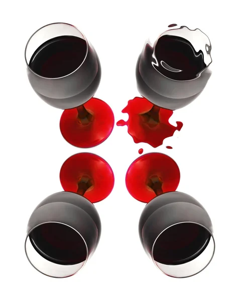 Чашка вина — стоковое фото