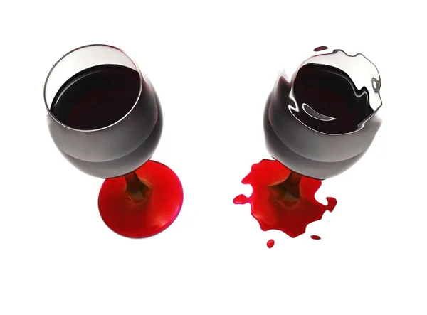 Чашка вина — стоковое фото