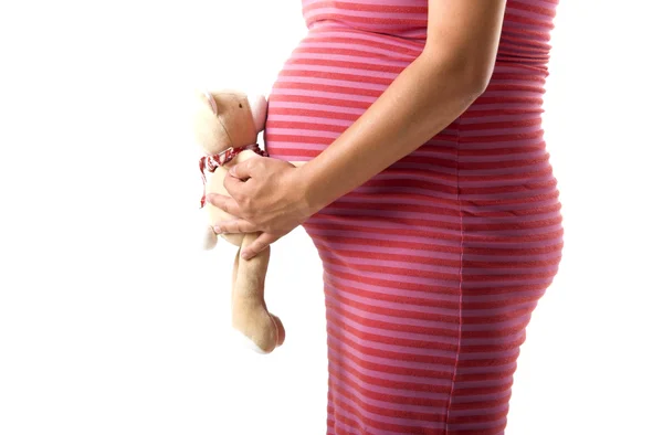 Donna incinta — Foto Stock