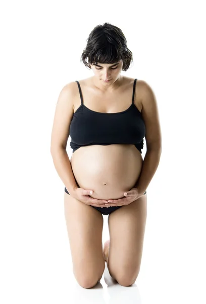Schwangere Frau — Stockfoto
