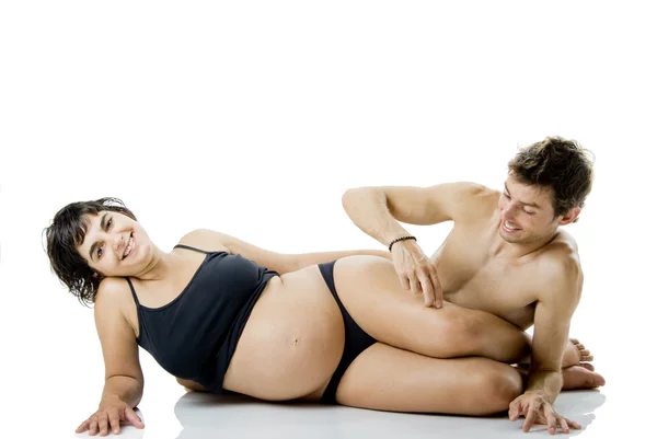 Ζευγάρι αναμένει ένα μωρό — Φωτογραφία Αρχείου