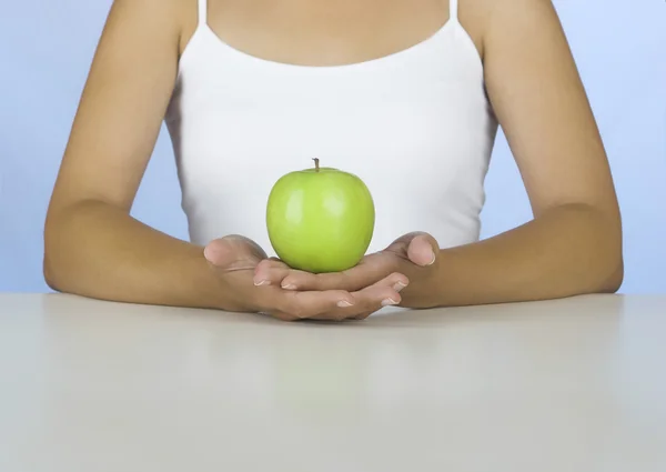 Dieta de maçã — Fotografia de Stock