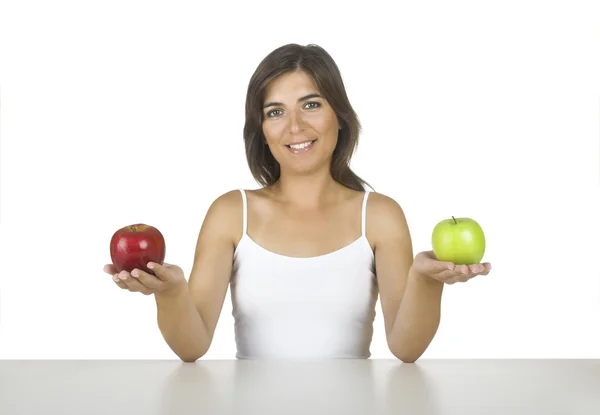 Dieta de manzana — Foto de Stock