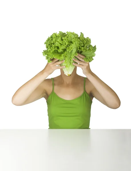 Lettuce head — Stock Photo, Image