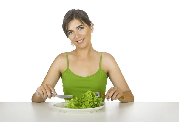 Lettuce diet — Stock Photo, Image