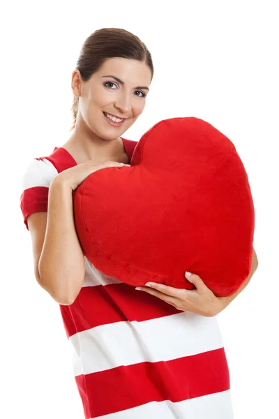 Valentine mulher — Fotografia de Stock