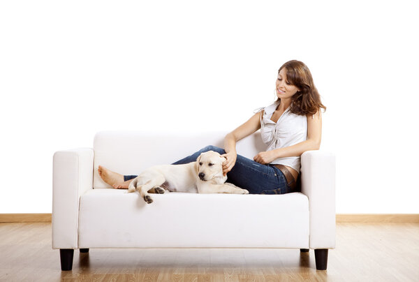 Girl with her best friend