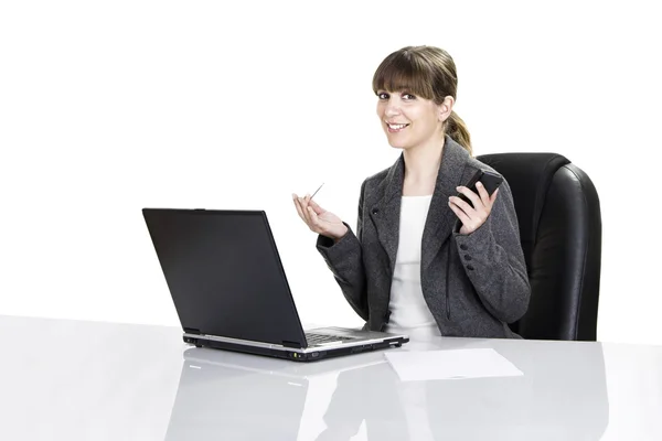 Bussiness woman working Stock Picture