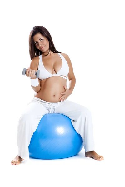 Exercices de grossesse — Photo