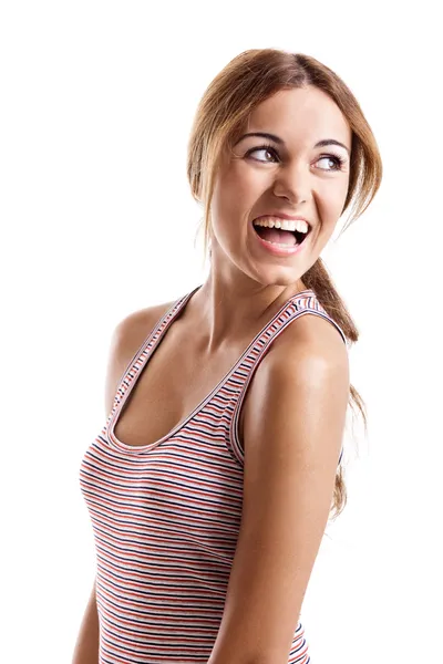 Happy young woman — Stock Photo, Image