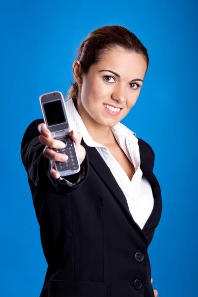 Interesu zawijających do telefonu — Zdjęcie stockowe