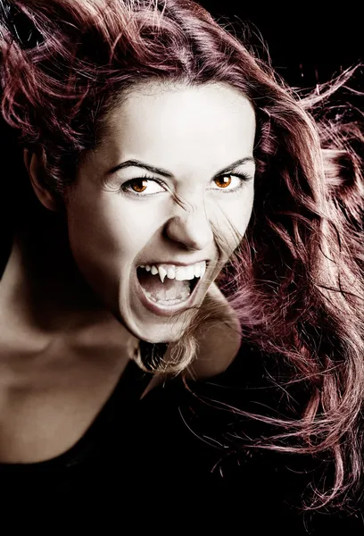 Donna vampiro — Foto Stock