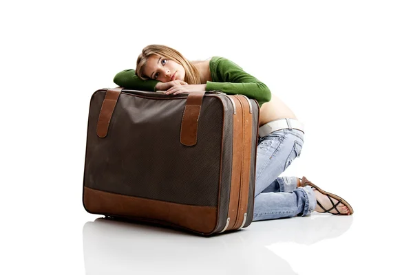Tired woman — Stock Photo, Image