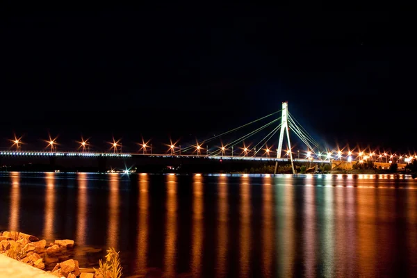 stock image Light of city night