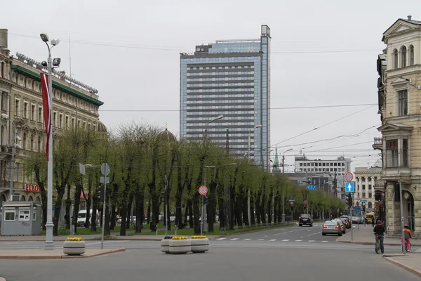 Riga, Avrupa sokaklarında — Stok fotoğraf