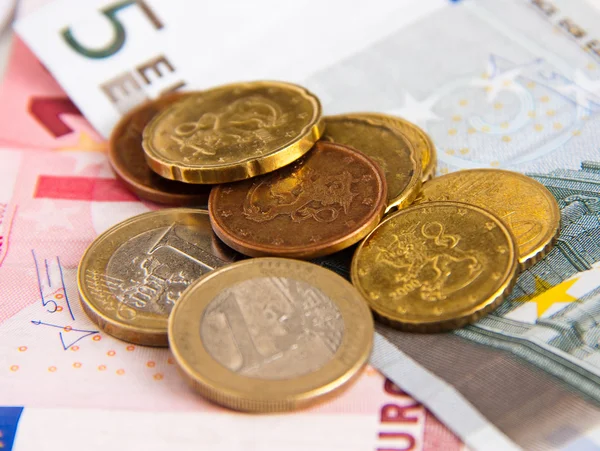 Euro peníze Stock Fotografie
