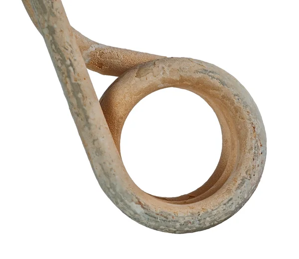 Caldera espiral usada — Foto de Stock