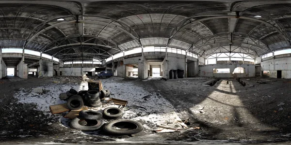 Depósito abandonado — Fotografia de Stock