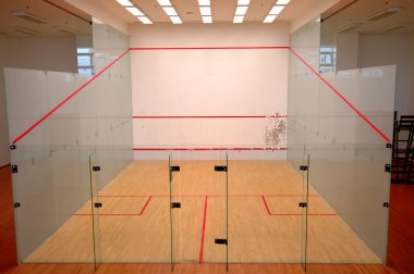 Squash court clipart