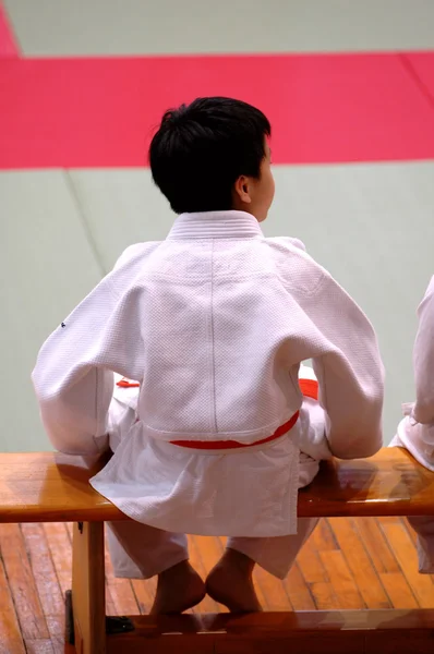 Karate barn — Stockfoto