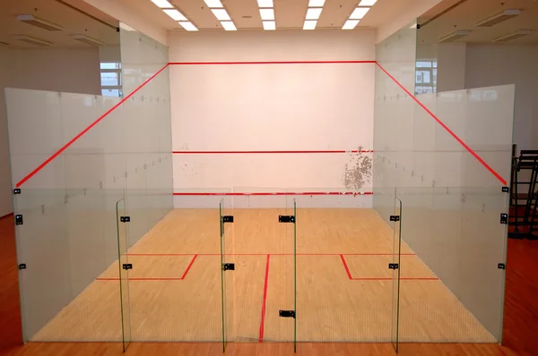Quadra de squash — Fotografia de Stock