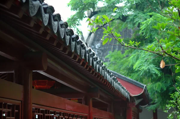 Arkitekturen av kinesiska tempel — Stockfoto
