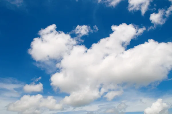 Cotone come cielo nuvoloso — Foto Stock
