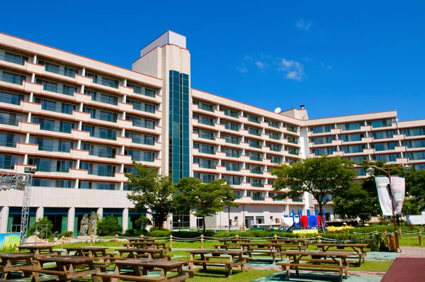 Курорт и отель — стоковое фото
