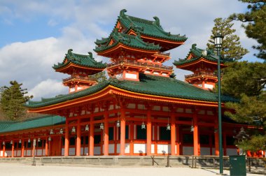 Heian Shrine clipart