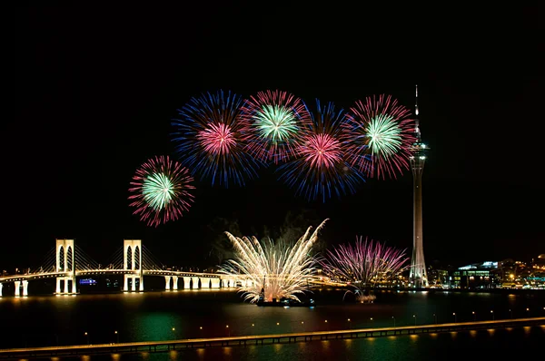 Macau International Fireworks Display Contest — Stock Photo, Image