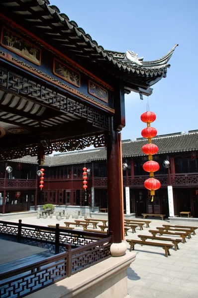 Arquitetura do pavilhão chinês — Fotografia de Stock
