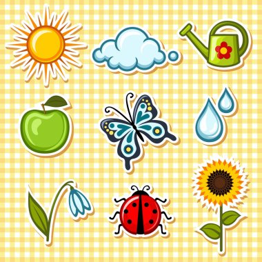 Nature set clipart