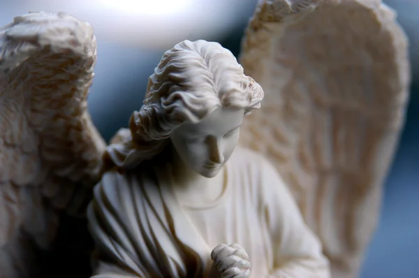 Statua bisque di angelo Foto Stock