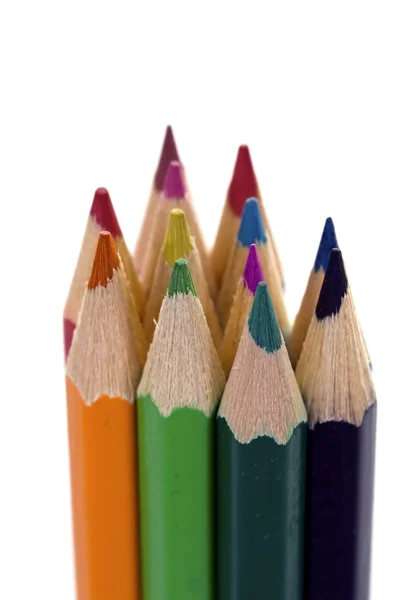 Цветные карандаши Лицензионные Стоковые Изображения