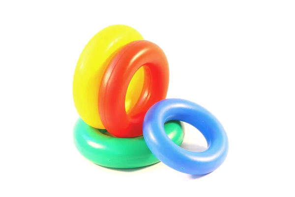 Anéis coloridos — Fotografia de Stock