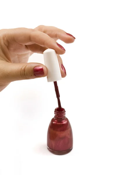 Fingernail polish — Stock Photo, Image